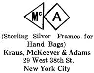 Kraus, McKeever & Adams silver mark