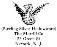 Merrill Co. silver mark