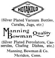 Manning, Bowman & Co. silver mark
