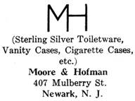 Moore & Hofman silver mark