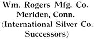 William Rogers Mfg. Co. silver mark