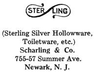 Scharling & Co. silver mark