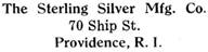 Sterling Silver Mfg. Co. silver mark