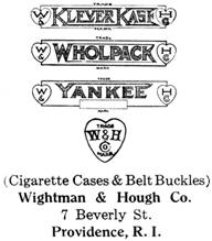 Wightman & Hough Co. silver mark