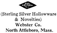 Webster Co. silver mark